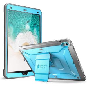 imageSUPCASE Unicorn Beetle PRO Case for iPad Air 3 2019 and iPad Pro 105 2017 Heavy Duty with Builtin Screen Protector FullBody Rugged Protective CaseBlueBlueBlack
