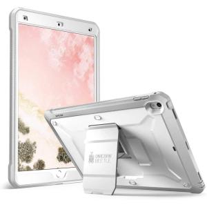 imageSUPCASE Unicorn Beetle PRO Case for iPad Air 3 2019 and iPad Pro 105 2017 Heavy Duty with Builtin Screen Protector FullBody Rugged Protective CaseBlueWhiteGray