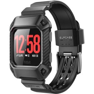 imageSUPCASE Unicorn Beetle Pro Rugged Buckle Case for Fitbit IonicStrap Replacement Bands for Fitbit Ionic Smartwatch