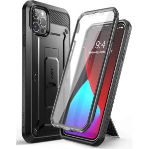 imageSUPCASE Unicorn Beetle Pro Series Case for iPhone 12 Pro Max 2020 Release 67 Inch Builtin Screen Protector FullBody Rugged Holster CaseBlackBlack