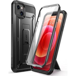 imageSUPCASE Unicorn Beetle Pro Series Case for iPhone 13 Mini 2021 Release 54 Inch Builtin Screen Protector FullBody Rugged Holster Case BlackBlack