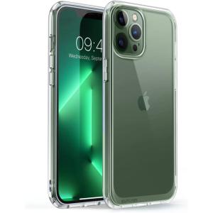 imageSUPCASE Unicorn Beetle Series Clear Protective Case for iPhone 13 Pro 61 inch 2021 TransparentTransparentGreen