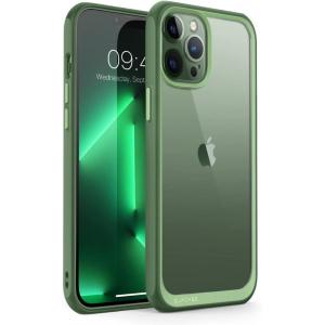 imageSUPCASE Unicorn Beetle Series Clear Protective Case for iPhone 13 Pro 61 inch 2021 Transparentdark green