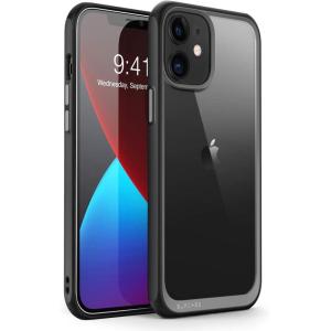 imageSUPCASE Unicorn Beetle Style Series Case Designed for iPhone 12 Mini 2020 Release 54 Inch  Premium Hybrid Protective Clear Case BlackBlack