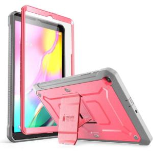 imageSUPCASE for Galaxy Tab A 101 Case with Screen Protector Unicorn Beetle Pro Builtin Stand FullBody Heavy Duty Protective Tablet Cover for Samsung Galaxy Tab A 101 2019 SMT510T515 BlackPink