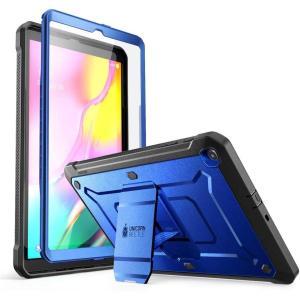 imageSUPCASE for Galaxy Tab A 101 Case with Screen Protector Unicorn Beetle Pro Builtin Stand FullBody Heavy Duty Protective Tablet Cover for Samsung Galaxy Tab A 101 2019 SMT510T515 BlackRoyal Blue