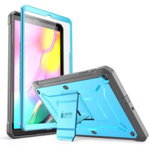 imageSUPCASE for Galaxy Tab A 101 Case with Screen Protector Unicorn Beetle Pro Builtin Stand FullBody Heavy Duty Protective Tablet Cover for Samsung Galaxy Tab A 101 2019 SMT510T515 BlackBlue