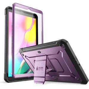 imageSUPCASE for Galaxy Tab A 101 Case with Screen Protector Unicorn Beetle Pro Builtin Stand FullBody Heavy Duty Protective Tablet Cover for Samsung Galaxy Tab A 101 2019 SMT510T515 BlackPurple