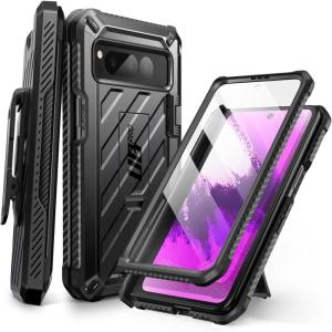 imageSUPCASE for Google Pixel Fold Case with Stand ampamp BeltClip Unicorn Beetle Pro Builtin Screen Protector MilitaryGrade Protection FullBody Rugged Phone Case for Google Pixel Fold BlackBlack