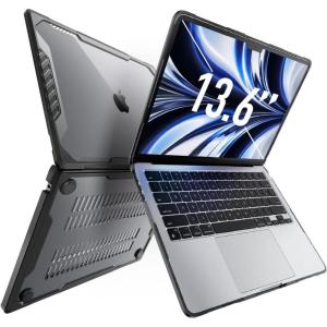 imageSUPCASE for MacBook Air 13 Inch Case 20252022 Unicorn Beetle M4 A3240  M3 A3113  M2 A2681 Heavy Duty Rugged Shockproof Hard Shell Anti Scratch Protective Cover for MacBook Air 136quot BlackBlack