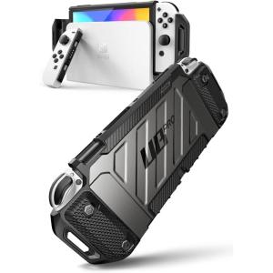 imageSUPCASE for Nintendo Switch OLED Case 2021 Unicorn Beetle Pro MilitaryGrade Protection Switch Console Compatible Dockable Protective Cover Accessories for Nintendo Switch OLED GuldanBlack