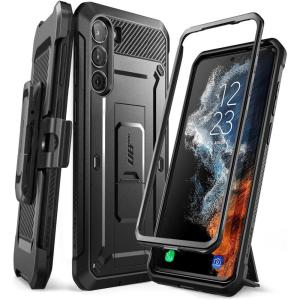 imageSUPCASE for Samsung Galaxy S23 Case with Stand Unicorn Beetle Pro Builtin Front Frame ampamp BeltClip MilitaryGrade Drop Protection FullBody Rugged Kickstand Phone Case for Galaxy S23 BlackBlack