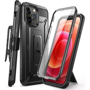 imageSUPCASE for iPhone 13 Pro Case with Stand ampamp BeltClip Unicorn Beetle Pro Builtin Screen Protector MilitaryGrade Protection Heavy Duty Rugged Kickstand Phone Case Blackblack