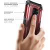 imageGalaxy S9 Case SUPCASE Unicorn Beetle Series Premium Hybrid Protective Clear Case for Samsung Galaxy S9 2018 Release Retail Package FrostRed