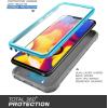 imageLG V40 ThinQ Unicorn Beetle Pro Rugged Holster Case with Screen ProtectorBlue