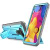 imageLG V40 ThinQ Unicorn Beetle Pro Rugged Holster Case with Screen ProtectorBlue