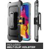imageLG V40 ThinQ Unicorn Beetle Pro Rugged Holster Case with Screen ProtectorBlue