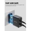imageSUPCASE 36W USB C Fast Charger Dual Port PD Wall Charger Power Adapter Block for iPhone 1211 XRSE iPad AirPods Galaxy Pixel Switch and More Black