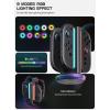 imageSUPCASE Charging Dock for Nintendo Switch 2 Joy Con Supports DualSide Charging 9 Light Modes Magnetic Controller Fast Charger Stand Station Compatible with Switch 2 Joy Con Accessories Black