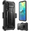 imageSUPCASE Huawei P30 Case Unicorn Beetle Pro Series FullBody Heavy Duty Holster Case with Builtin Screen Protector for Huawei P302019 Release Black  61 inches