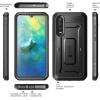 imageSUPCASE Huawei P30 Case Unicorn Beetle Pro Series FullBody Heavy Duty Holster Case with Builtin Screen Protector for Huawei P302019 Release Black  61 inches