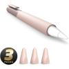 imageSUPCASE Silicone Protective Case for Apple Pencil 2nd Generation AntiSlip Grip with Nib Cover 3 Pieces Accessories RosegoldRoseGold