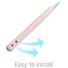 imageSUPCASE Silicone Protective Case for Apple Pencil 2nd Generation AntiSlip Grip with Nib Cover 3 Pieces Accessories RosegoldRoseGold
