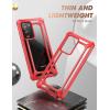 imageSUPCASE Unicorn Beetle EXO Pro Series Case for Galaxy Note 20 2020 release Premium Hybrid Protective Clear Bumper Case Without Builtin Screen Protector BlueRed