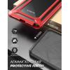 imageSUPCASE Unicorn Beetle EXO Pro Series Case for Galaxy Note 20 2020 release Premium Hybrid Protective Clear Bumper Case Without Builtin Screen Protector BlueRed