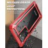 imageSUPCASE Unicorn Beetle EXO Pro Series Case for Galaxy Note 20 2020 release Premium Hybrid Protective Clear Bumper Case Without Builtin Screen Protector BlueRed