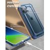 imageSUPCASE Unicorn Beetle EXO Pro Series Case for iPhone 12 Pro Max 2020 Release 67 Inch with Builtin Screen Protector Premium Hybrid Protective Clear Bumper Case AquaBlue