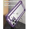 imageSUPCASE Unicorn Beetle EXO Series Case for iPhone 12 Pro Max 2020 Release 67 Inch Premium Hybrid Protective Clear Bumper CaseBlackPurple