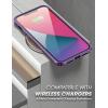 imageSUPCASE Unicorn Beetle EXO Series Case for iPhone 12 Pro Max 2020 Release 67 Inch Premium Hybrid Protective Clear Bumper CaseBlackPurple