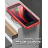 imageSUPCASE Unicorn Beetle EXO Series Case for iPhone SE 3rd Gen 2022  iPhone SE 2nd generation 2020  Premium Hybrid Protective Clear Bumper Case for iPhone SE 78 Red