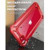 imageSUPCASE Unicorn Beetle EXO Series Case for iPhone SE 3rd Gen 2022  iPhone SE 2nd generation 2020  Premium Hybrid Protective Clear Bumper Case for iPhone SE 78 Red