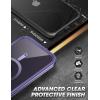 imageSUPCASE Unicorn Beetle EdgeMag Case for iPhone 14 Pro 61quot Compatible with MagSafe Slim Frame Clear Protective Case with Builtin Screen Protector BlackMauve