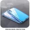 imageSUPCASE Unicorn Beetle Electro Series Case for iPhone Xr Case Clear Plating Polished Metallic Slim Hybrid FullBody Protective Case with Builtin Screen Protector Blue