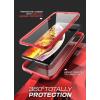 imageSUPCASE Unicorn Beetle Electro Series Case for iPhone Xs 2018  X 2017 Plating Glitter Slim Hybrid FullBody Protective Case with Builtin Screen Protector Red