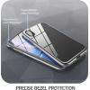 imageSUPCASE Unicorn Beetle Electro Series Case for iPhone Xs 2018  X 2017 Plating Polished Metallic Slim Hybrid FullBody Protective Case with Builtin Screen Protector Black with Smoky Back