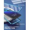 imageSUPCASE Unicorn Beetle Electro Series Designed for Apple iPhone 11 Pro 2019 58 inch Case Metallic Electroplated Edges Slim FullBody Protective Case with Builtin Screen Protector Blue