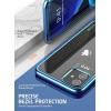 imageSUPCASE Unicorn Beetle Electro Series Phone Case for Apple iPhone 11 2019 61 inch Case Metallic Electroplated Edges Slim FullBody Protective Case with Builtin Screen Protector Blue