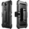 imageSUPCASE Unicorn Beetle PRO Series FullBody Rugged Holster Case for LG K20 PlusLG K20 V with Builtin Screen Protector Black