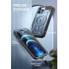 imageSUPCASE Unicorn Beetle Pro Mag Case for iPhone 13 Pro Max 2021 Release 67 Inch Compatible with MagSafe FullBody Rugged BeltClip Case with Builtin Screen Protector ampamp Kickstand Space GrayCerulean