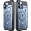 imageSUPCASE Unicorn Beetle Pro Mag Case for iPhone 13 Pro Max 2021 Release 67 Inch Compatible with MagSafe FullBody Rugged BeltClip Case with Builtin Screen Protector ampamp Kickstand Space GrayCerulean