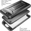 imageSUPCASE Unicorn Beetle Pro Series Case Designed for iPhone SE 3 2022  iPhone SE 2 2020  iPhone 7  8 FullBody Rugged Holster Case with BuiltIn Screen Protector BlackBlack