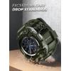 imageSUPCASE Unicorn Beetle Pro Series Case for Galaxy Watch 3 45mm 2020 Release Rugged Protective Case with Strap BandsGreen