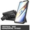 imageSUPCASE Unicorn Beetle Pro Series FullBody Rugged Holster Kickstand Case with Builtin Screen Protector Case for OnePlus 7 Pro BlackBlack