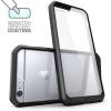 imageSUPCASE Unicorn Beetle Series Case Designed for iPhone 6S Plus Also Fit Apple iPhone 6 Plus Clear Hybrid Protective Bumper Case Black