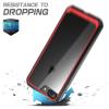 imageSUPCASE Unicorn Beetle Series Case Designed for iPhone 8 Plus Premium Hybrid Protective Clear Case for Apple iPhone 7 Plus 2016  iPhone 8 Plus 2017 Release Red