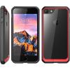 imageSUPCASE Unicorn Beetle Series Case Designed for iPhone SE 2nd generation  iPhone 7  iPhone 8 Premium Hybrid Protective Frost Clear Case RedBlack
